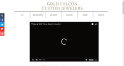 Desktop Screenshot of goldfalconcustomjewelers.com